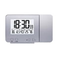 thumbnail image 1 of Reloj Con Proyector De Pantalla Led Con Luz De Fondo Reloj Despertador Giratorio Alimentado Por Batería Para La Decoración Del Dormitorio Del Hogar Advancent HA025913-02, 1 of 5