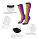 thumbnail image 3 of Fotbe Animal Paw Rainbow Calcetas Divertidas Estampadas para Hombre y Mujer, Calcetas de Algodón hasta la Rodilla para Caminar, Correr, Enfermería y Embarazo, 3 of 6