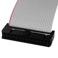 thumbnail image 3 of 2 piezas de cable plano de extensión IDE PATA hembra a hembra de 2.54 mm de 26 pines 50 cm, 3 of 3