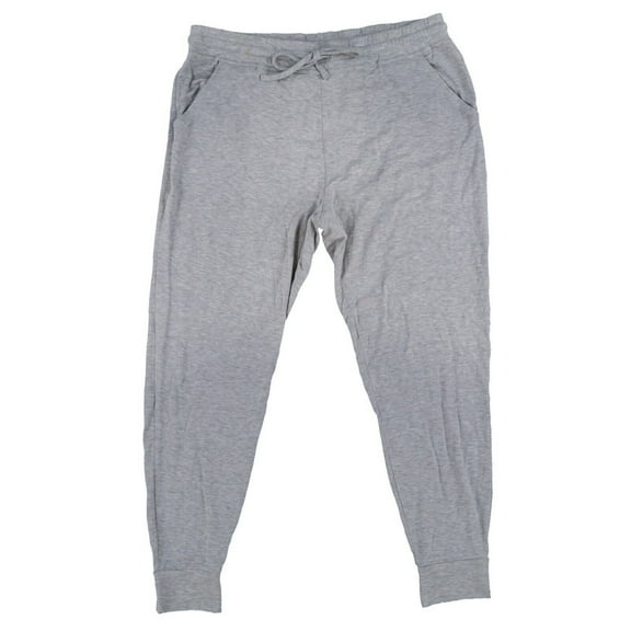 32 Degrees Heat Women's Jogger Sweatpants Pockets Drawstring Gray X-Large New