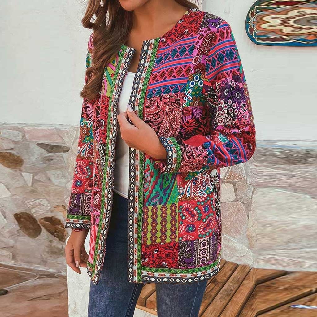 plus size cotton coat