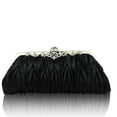 thumbnail image 1 of Phenofice Black Evening Clutch Bag 10.6 * 4.7 Inch Rectangular Handheld Clutch for Women at Formal Events, 1 of 6