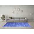thumbnail image 3 of Ahgly Company Indoor Rectangle Oriental Blue Industrial Area Rugs, 5' x 7', 3 of 4