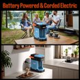 thumbnail image 3 of SENIX 20V Max* Portable Hybrid Coffee Maker, Compatible with K-Cups, Ground and Pods, 8oz Pour, Battery and Charger Included, 3 of 11
