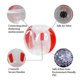 thumbnail image 3 of Bump Ball Inflable 90x80cm para Actividades Al Aire Libre PVC Duradero Diseño Aerodinámico ANGGREK Otros, 3 of 8
