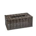 thumbnail image 2 of KOVOT Rectangular Poly-Wicker Tissue Box Cover | Rectangular 9 3/4" L x 5 5/8" W x 4" H Woven Polypropylene Tissue Box Cover, 2 of 4