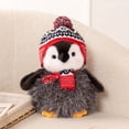 thumbnail image 6 of Chubby Penguin Stuffed Animal-Soft Huggable Soothing Toy Ocean Theme Companion Christmas Birthday Valentine's Day Gift, 6 of 7