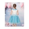 thumbnail image 5 of Girls Dress Blue Lace Sleeveless Peter Pan Collar Casual Summer Dresses for girls 5 Years, 5 of 8