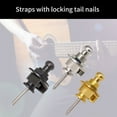 thumbnail image 5 of 2Pieces Guitar Strap Locks Easy to Use Guitar Strap Buttons Metal Texture Bass Strap Locks Metal Guitar Pins for Guitar, 5 of 8