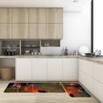 thumbnail image 3 of LUODU 2 Piece Non Slip Kitchen Mat Runner Rug Set Doormat Happy Door Mats Backing Carpet Indoor Floor Mat, 3 of 5
