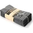 thumbnail image 7 of PERRLI Kitchen Cloth Napkins 12 Pack - Gray, 7 of 7