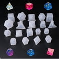 thumbnail image 1 of 7PCS Resin Dice Molds Silicone Resin Casting Molds Polyhedral Game Dice Molds, 1 of 10