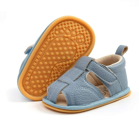 

Baby Boys Girls Sandals Breathable Athletic Soft Sole Anti-Slip Infant Summer Toddler Beach Walking Shoes