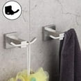 thumbnail image 3 of Rawiri Gancho doble para baño de acero inoxidable 304, gancho para inodoro, gancho para toalla, gancho de pared 2, 3 of 5