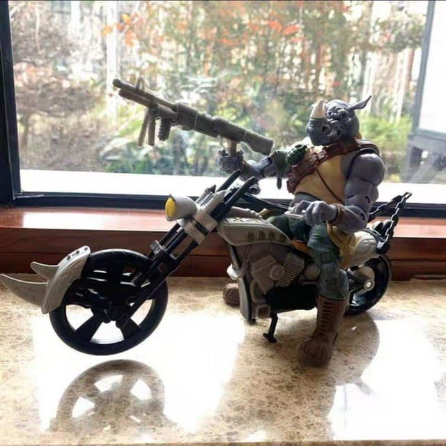 s Mutant s 87Version Bebop Rocksteady Splinter Moto Figurines Articulées Poupée Articulée Jouets de Collection