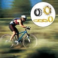 thumbnail image 4 of Bike Freewheel Sprocket Set 16 Parts High Strength Adapter Gold, 4 of 8