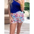 thumbnail image 3 of Yunliwuli Women's Summer Casual Shorts Drawstring Waistband Beach Streetwear Shorts with 2 Pockets, 3 of 8