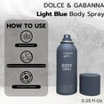 thumbnail image 5 of Light Blue Men by Dolce  Gabbana Body Spray 4.2 oz, 5 of 7