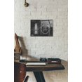 thumbnail image 2 of Epic Art 'Tesla Turbine Blueprint Patent Chalkboard' Acrylic Glass Wall Art, 12"x16", 2 of 2