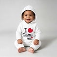 thumbnail image 6 of CAUYDY Preemie Boys Sleepers Baby Clothing Fall Winter Newborn Long Sleeve Romper Infant Boy Soft Pajamas Toddler Loungewear 0 3 6 9 Months 1T 2T White for Sizes 12-18 Months, 6 of 8