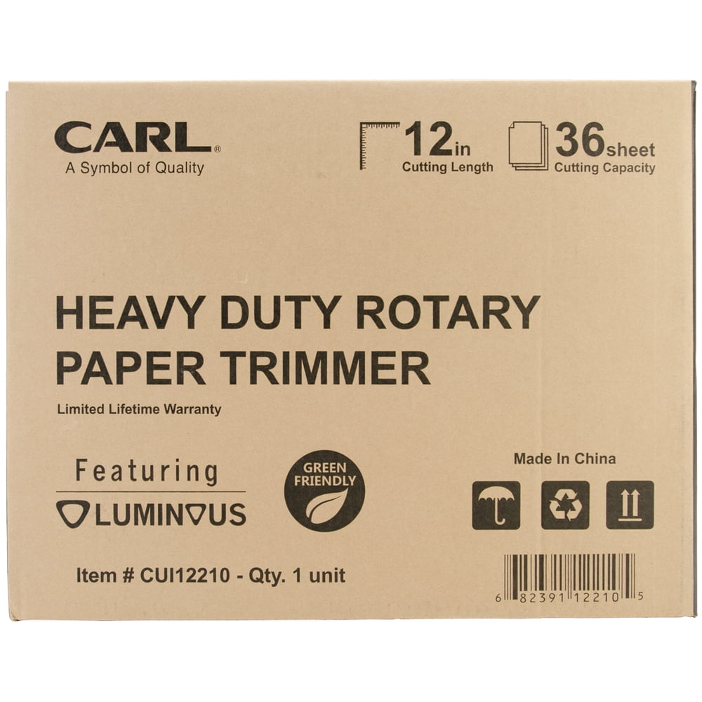 Carl HeavyDuty Rotary Trimmer 12"