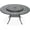 35.4" Lazy Susan (Elizabeth Style), variant on VIVIJASON Outdoor 61" Patio Dining Table for 6-8 Person, Large Patio Round Dining Table with 24" Lazy Susan, Dark Bronze Cast Aluminum Rustic Patio Table W/Umbrella Hole for Balcony, Porch and Deck