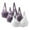 White-07, variant on SPZTSX 3 Pack Women's Lace Bras Push Up Solid Color Soft Everyday Padding Classic Underwire Lift Up Bra