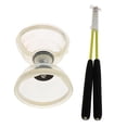 thumbnail image 2 of Diabolo 3 almohadillas con palos y cordeles Yotijar juguete de pelota de goma blanco, 2 of 9