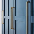 thumbnail image 5 of Goo-Ki 6 PCS Antique Brass Zinc Alloy 12.6'' Hole Center Cabinet Pulls for Kitchen Bedroom, Retro Cabinet Handle for Dresser,Wardrobe,Cupboard, 5 of 5