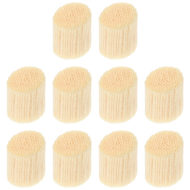 Miangastore 10 Rolls Latch Hook Rug Yarn Practical Latch Hook Wool Yarn DIY Knotted Rug Yarn