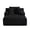 Black, variant on 60" Oversized Corduroy Chaise Lounge, Comfy Sleeper Sofa, No Assembly,White