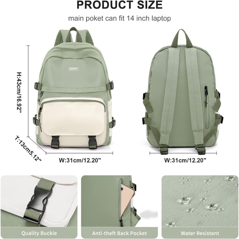 Lightweight backpack For Middle School,cute College School Bags,14 Inch Laptop Bookbag Women,Travel Rucksack For Sports,carry on backpacks for High ... Lightweight backpack For Middle School,cute College School Bags,14 Inch Laptop Bookbag Women,Travel Rucksack For Sports,carry on backpacks for High ...