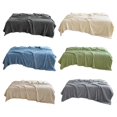 thumbnail image 4 of Dieely Flash Deals! Throw Blankets Apartment Essentials Pure Color Rabbit Plush Blanket Flannel Blanket Gift Blanket Office Nap Blanket Air Conditioning Blanket Sofa Cover Blanket Da,1 Blanket, 4 of 9