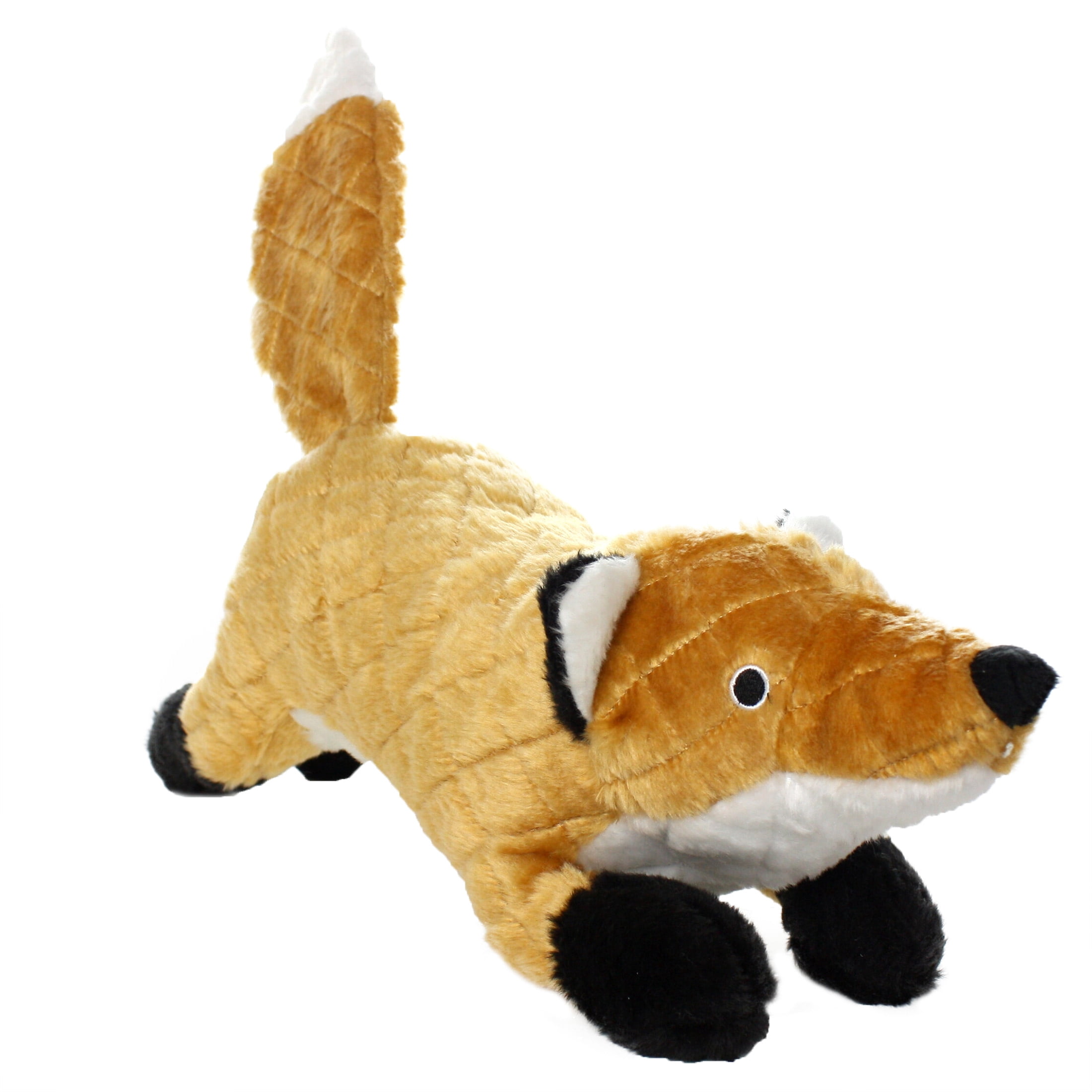 Mighty Massive Nature Fox Durable Plush Squeaky Dog Toy