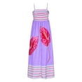 thumbnail image 3 of Women's Elegant Maxi Dress Sleeveless Spaghetti Strap High Waist Corset Dress Flowy Hem for Beach Resort Summer Party Dress, 3 of 7