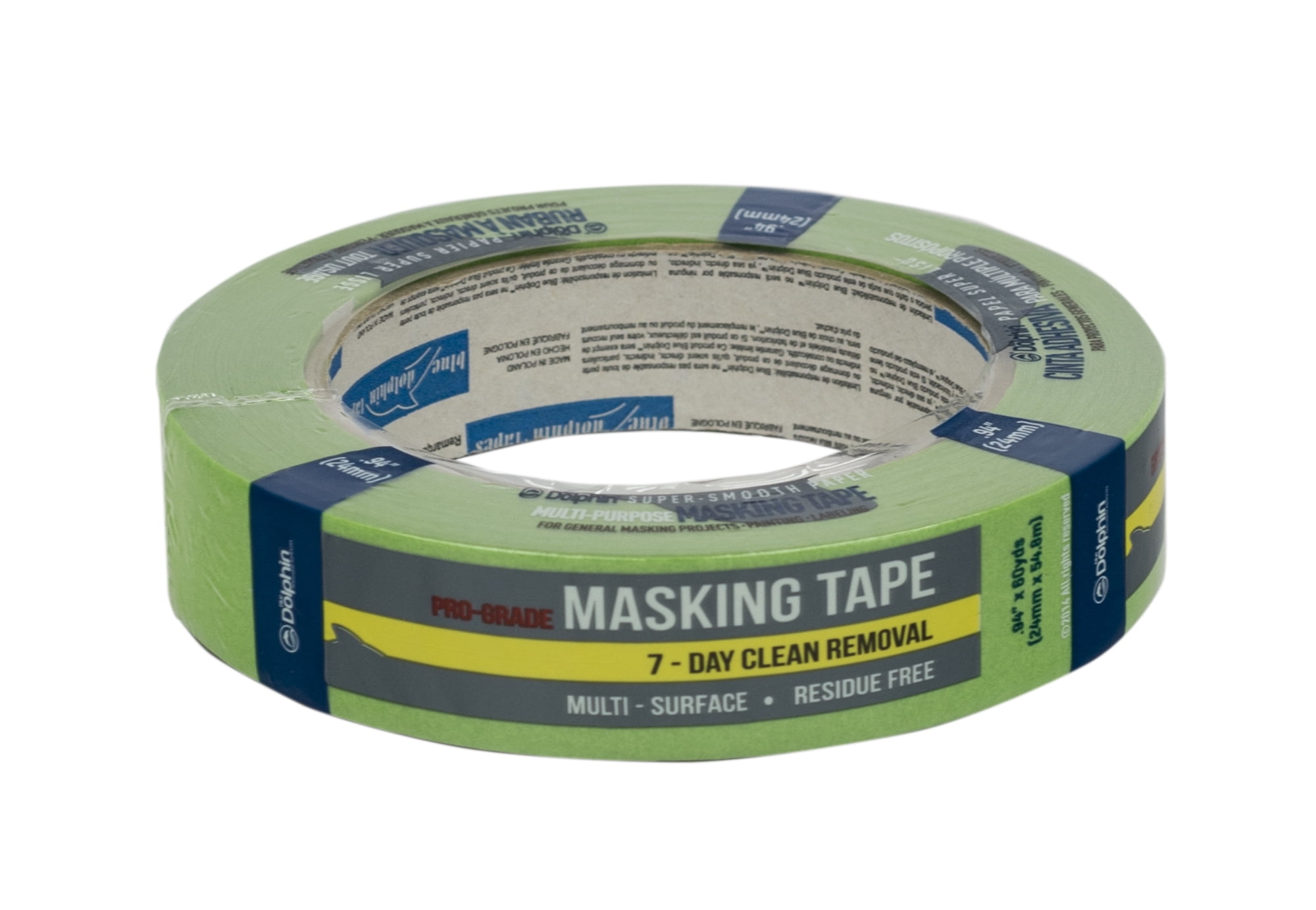 14 Day Enhanced Green Painter's Tape .94" x 60yd (24mm x 54.8m)