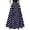 A-Blue838, variant on Wxolcjlv Womens Polka Dot Maxi Skirt Full Flared Silhouette Side Pockets Long Waist Skirts