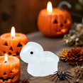 thumbnail image 2 of 5Pcs Halloween Luminous Mini Ghosts Figures 5 Colors Glow in The Dark Miniature Resin Ghost Figurines to Hide Bulk Tiny Small Statue for Halloween Party Favors Micro Garden Dollhouse Decorations, 2 of 4