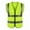 Fluorescent Yellow, variant on Vest Reflective Breathable Cloth Safety Protective Vest One Size Fits Most for Outdoor