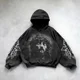 thumbnail image 5 of Sudadera con capucha gótica Y2k 2024, sudadera con patrón retro de ropa de calle, jersey de Harajuku para mujer, ropa informal de moda para hombre, sudadera con capucha de anime, 5 of 5
