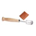thumbnail image 4 of MesaSe Premium Hand Crafted Bread Lame with Blades Authentic Leather Protective Cover Bread Cutting Tool, 4 of 8