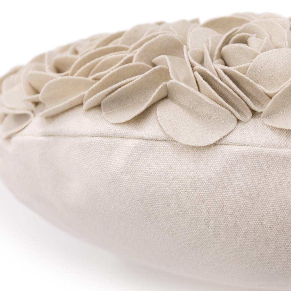 JWH Heart Throw Pillow Covers  Valentine's Day Gift for Girls Couch Bed Bedroom Chair 14x16inch Beige