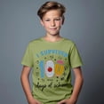 thumbnail image 2 of GiLiling 100 Days of School Kids Boys Girls Graphic Short Sleeve T Shirt for School Event (Green, 2-3 Years), 2 of 6
