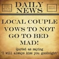 thumbnail image 2 of Greene, Taylor 26x26 Black Ornate Wood Framed with Double Matting Museum Art Print Titled - DAILY NEWS ALWAYS KISS, 2 of 4