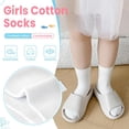thumbnail image 2 of Girls Socks Little Kids Crew Socks Cotton Cute Youth Dress Socks 6 Pairs, 2 of 6