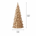 thumbnail image 2 of Lighted Christmas Tree Tabletop Decor, Illuminated Holiday Tree Ornament for Mantel Shelf Dining Table Window Display and Christmas Party, 2 of 5
