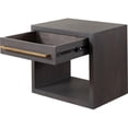 thumbnail image 5 of Diamond Sofa ENCOREETGO 26 x 18 x 23 in. Encore Solid Mango Wood 1-Drawer End Table, Grey Oak Finish, 5 of 6
