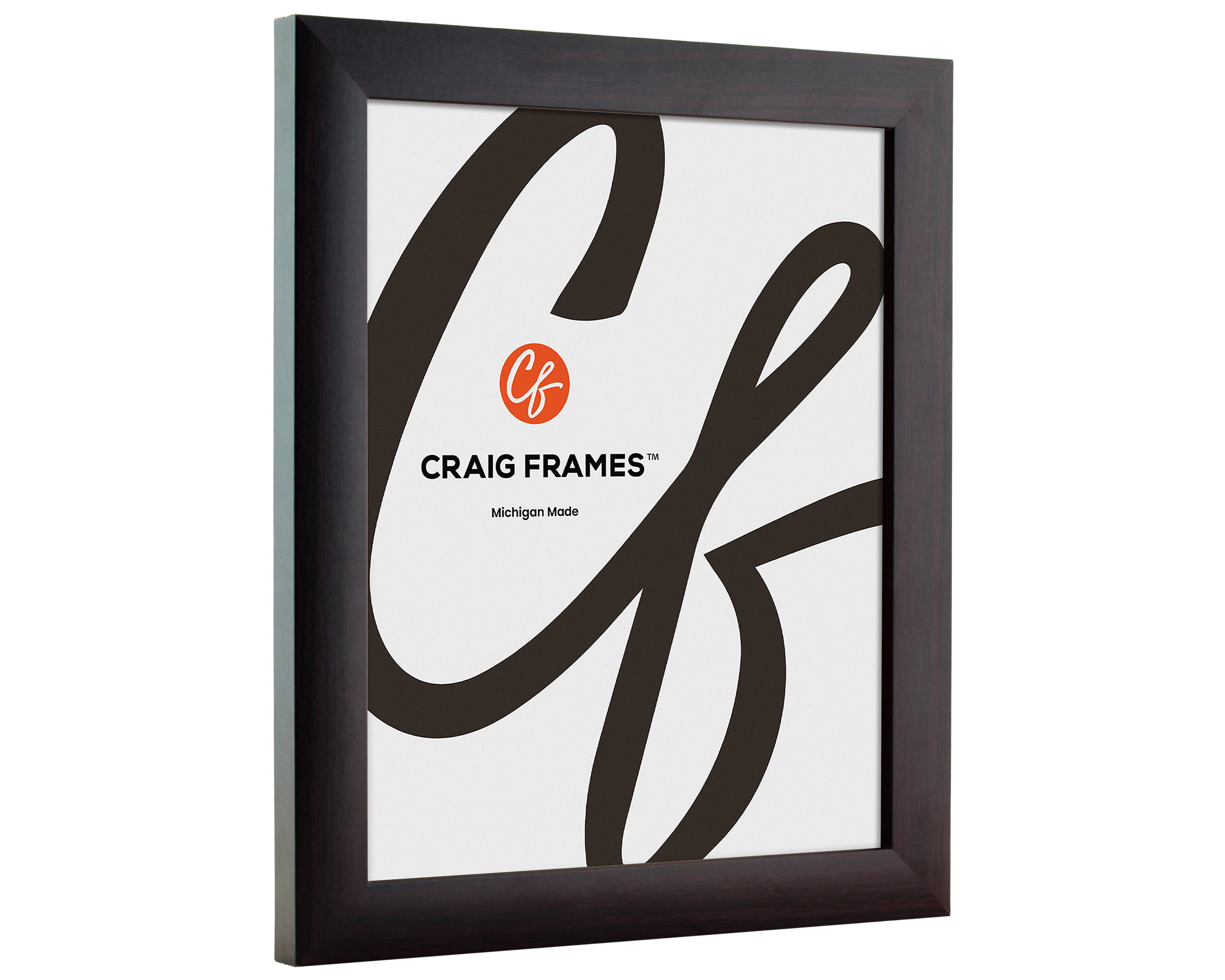 Craig Frames Wiltshire 440, 24x30 inch Black Picture Frame Matted for a 20x26 Photo