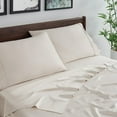 thumbnail image 2 of Aston & Arden Bamboo Rayon Sheet Sets, 4-Piece, 250 Thread Count, Modern, Hypoallergenic, King, Taupe, 2 of 8