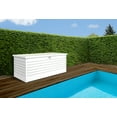 thumbnail image 4 of LeisureTime 210 Gallon Deck Box - White, 4 of 10